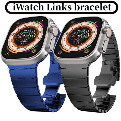 apple watch link band clone|apple smart watch bands.